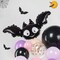 Two spooky Halloween Balloon Garland Arch Kit(Pink Black Purple)